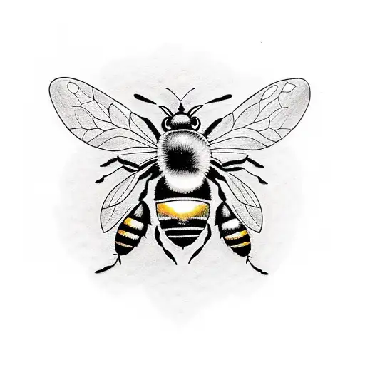 Buy BEE Temporary Tattoo Bee Tattoo Honey Bee Realistic Bee Online in India   Etsy