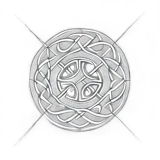 Celtic Knot tattoo design idea