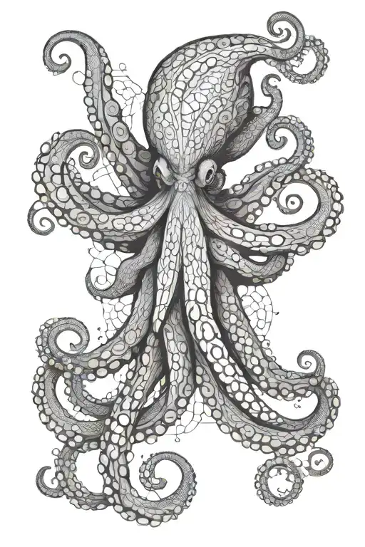 octopus tattoo design idea