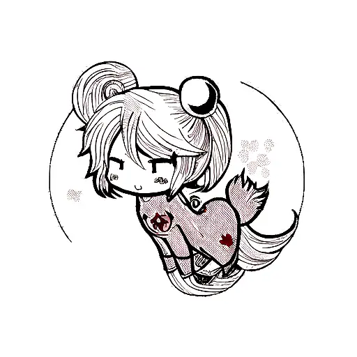 Cherry Blossom tattoo design idea