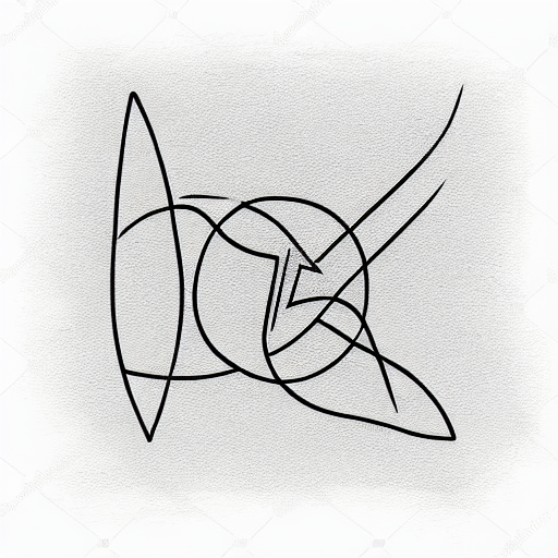 Unalome Symbol tattoo design idea