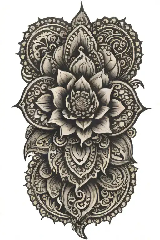 henna tattoo design idea