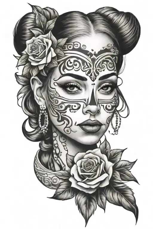 daughter tattoo design idea