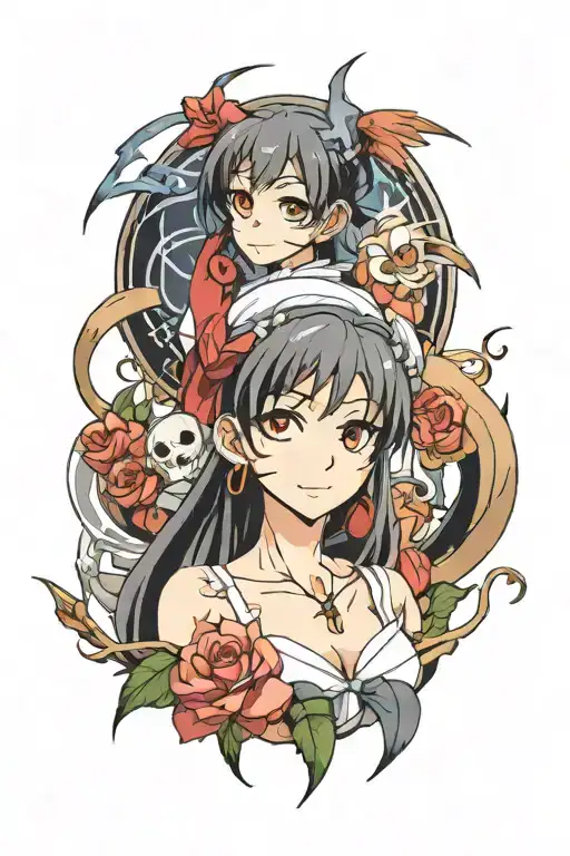 3d tattoo design idea