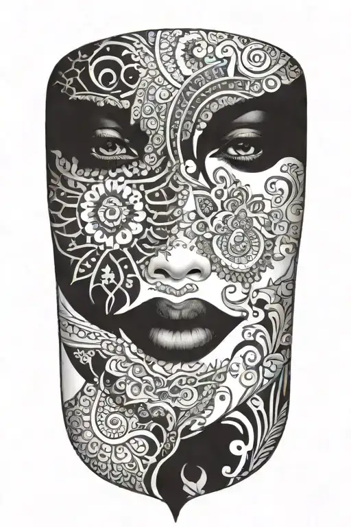 henna tattoo design idea