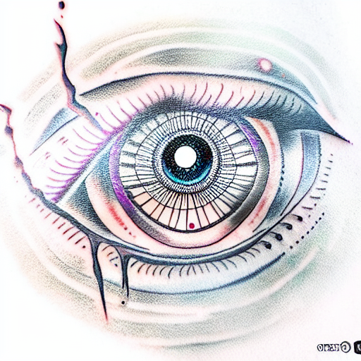 Evil Eye tattoo design idea