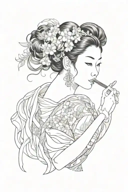 asian tattoo design idea
