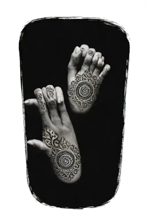 henna tattoo design idea
