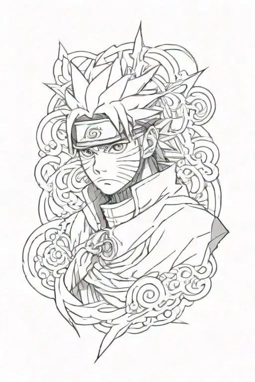 Naruto tattoo design idea