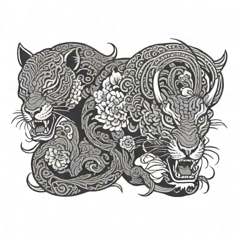 african tattoo design idea