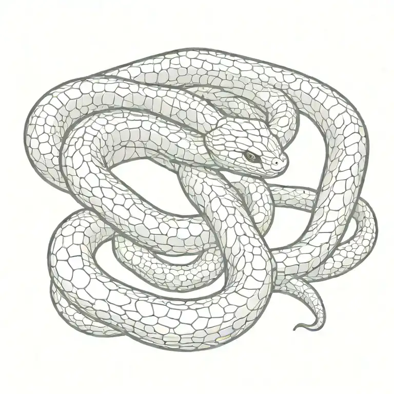 snake tattoo design idea