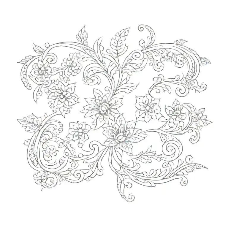 henna tattoo design idea