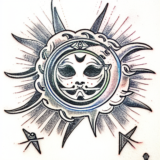 30 Sun And Moon Tattoo Meaning and Designs Ideas  EntertainmentMesh
