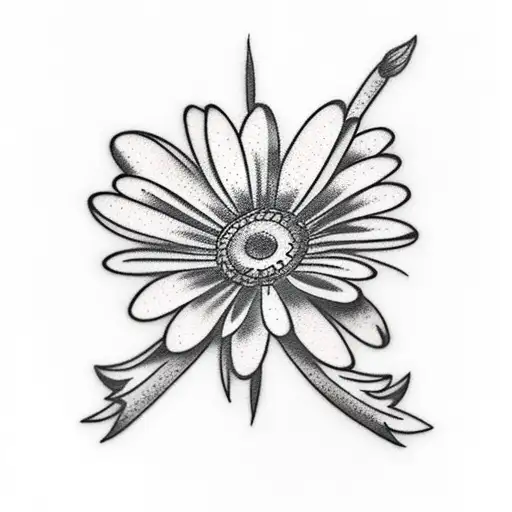 50 Pretty Daisy tattoos for the Anthophiles  Tats n Rings