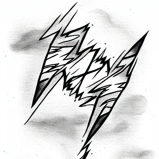 Lightning Bolt tattoo design idea