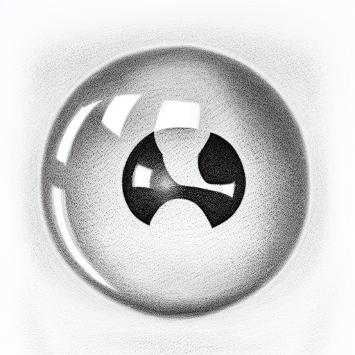 8 Ball tattoo design idea