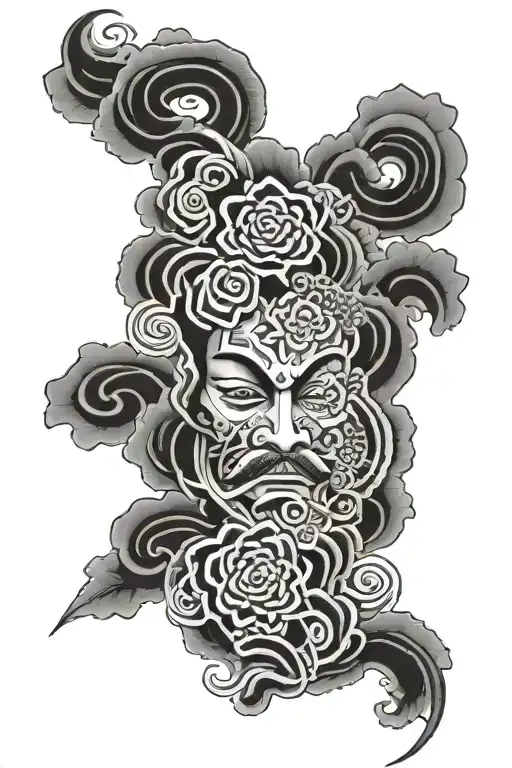 diamond tattoo design idea