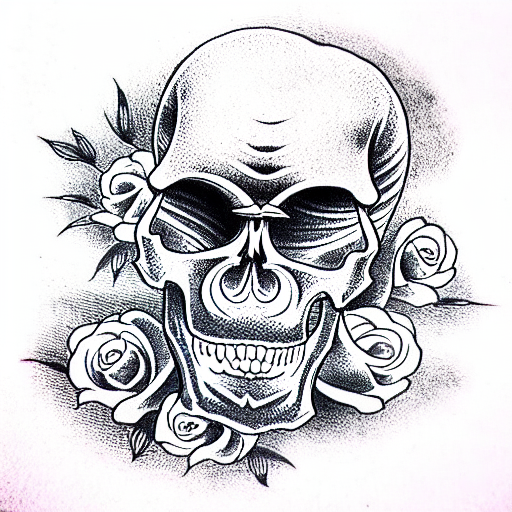 tribal skull tattoo designs - Clip Art Library