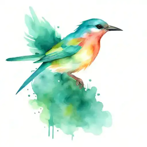 bird tattoo design idea