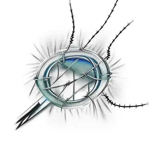 Barbed Wire tattoo design idea