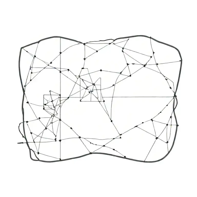 blackout tattoo design idea