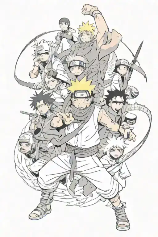 Naruto tattoo design idea