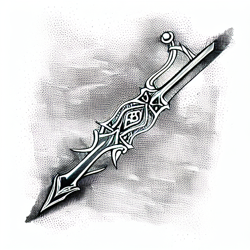 skyrim sword drawing