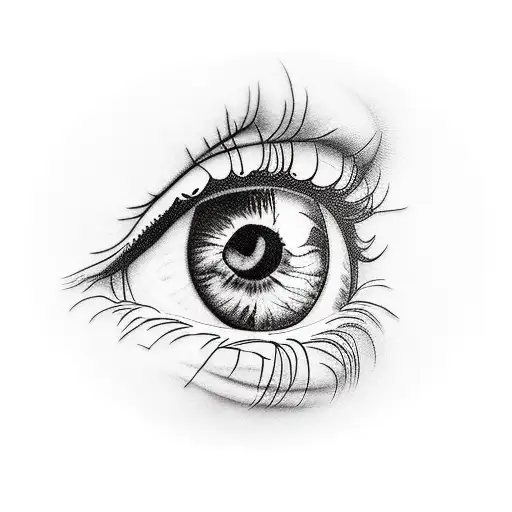 realistic eye tattoo done by Niki Norberg  KickAss Things