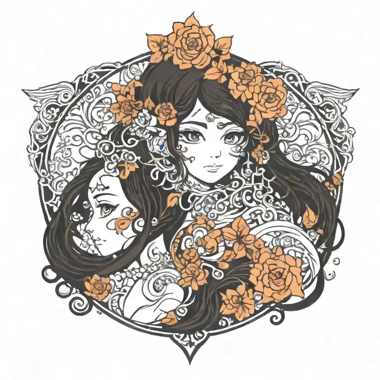 henna tattoo design idea