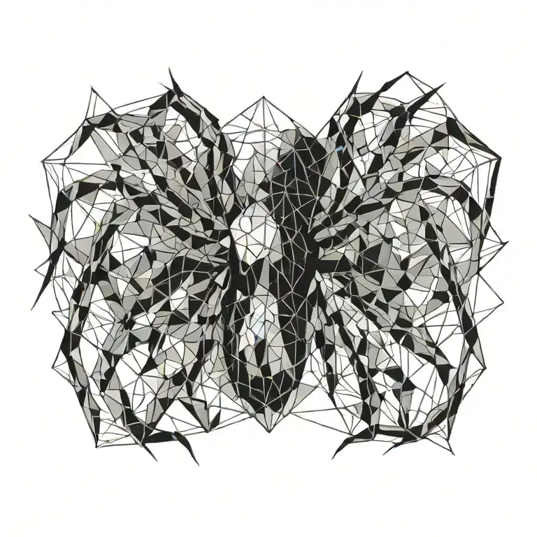 spider tattoo design idea