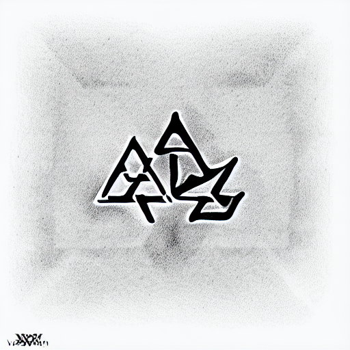 Valknut Symbol tattoo design idea