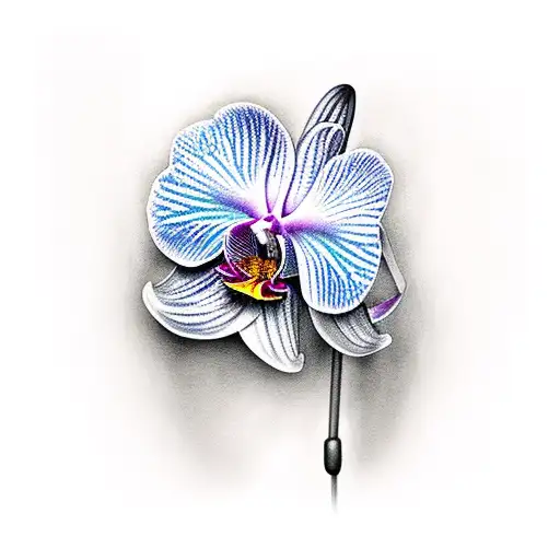 Orchid Tattoos Meanings  Inspiration
