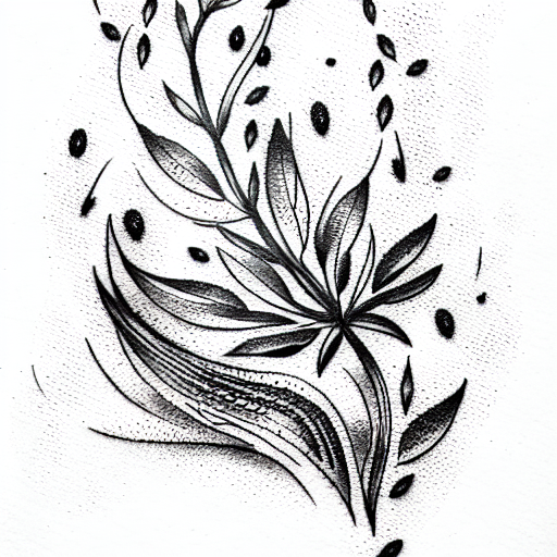 Olive Branch tattoo design idea