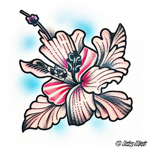 Traditional Flower Tattoo Art Board Print for Sale by CryptidArtist   Redbubble