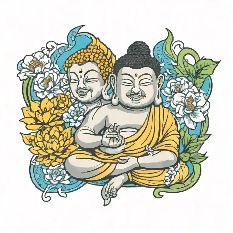 buddha tattoo design idea