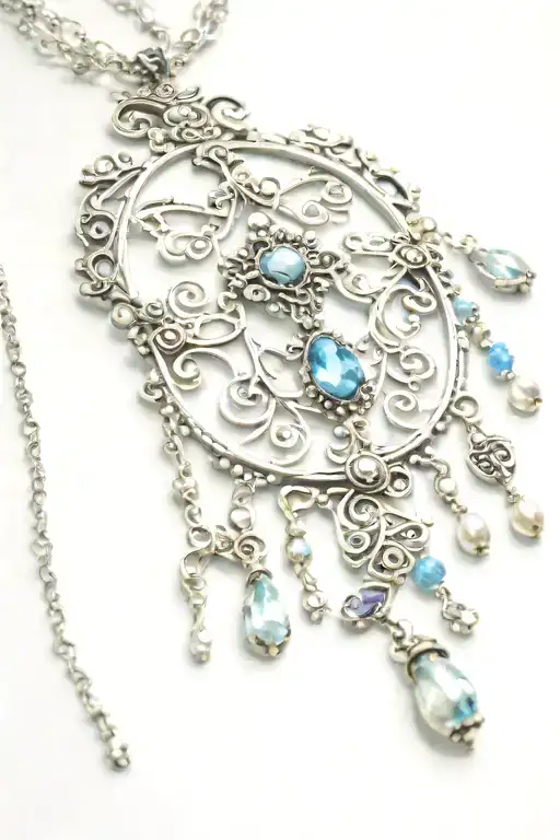 necklace tattoo design idea