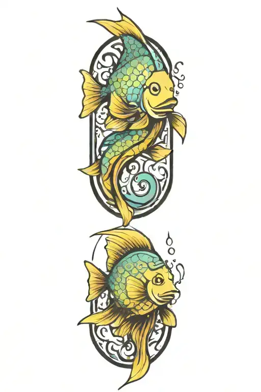 fish tattoo design idea