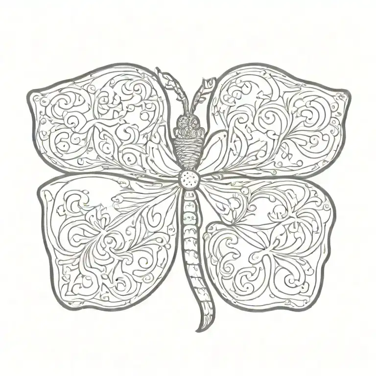 irish tattoo design idea