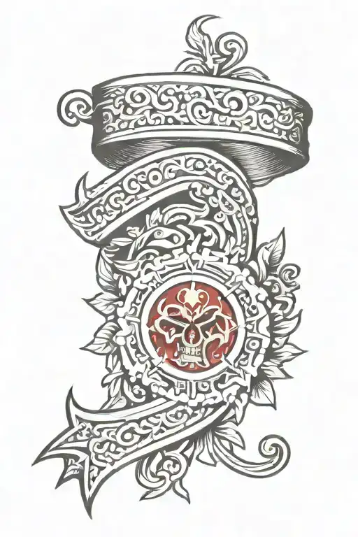 bracelet tattoo design idea