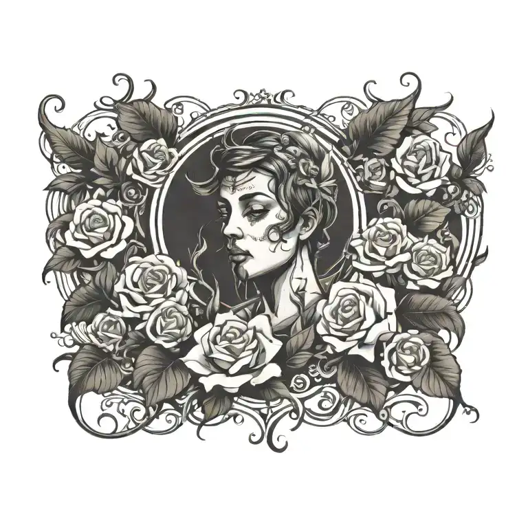 christian tattoo design idea