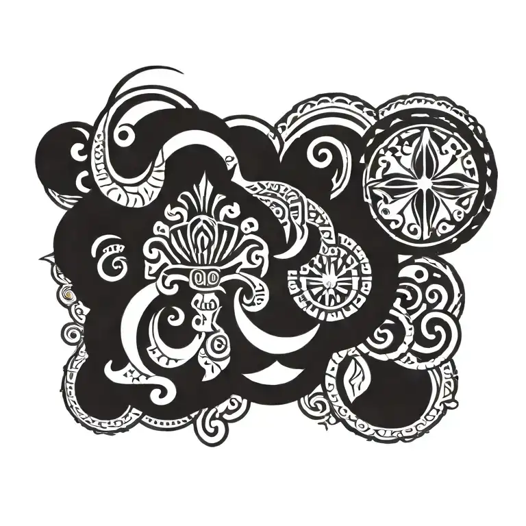 mexican tattoo design idea