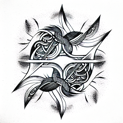 Yinyang tattoo design idea