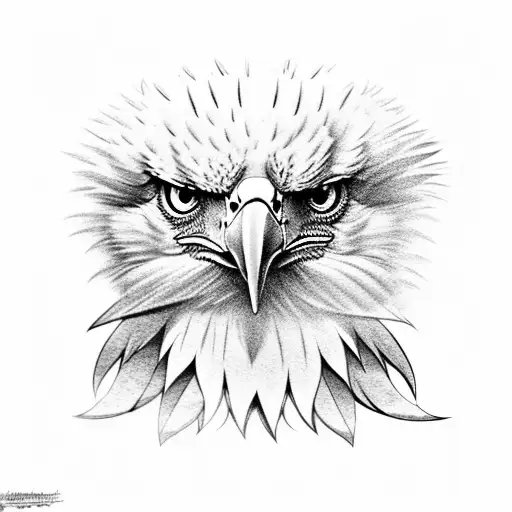 Black and Grey "Eagle" Tattoo Idea - BlackInk AI