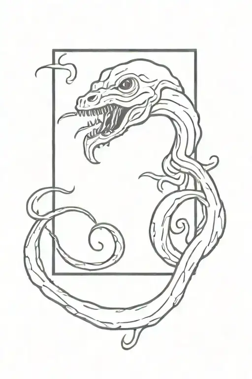 kraken tattoo design idea