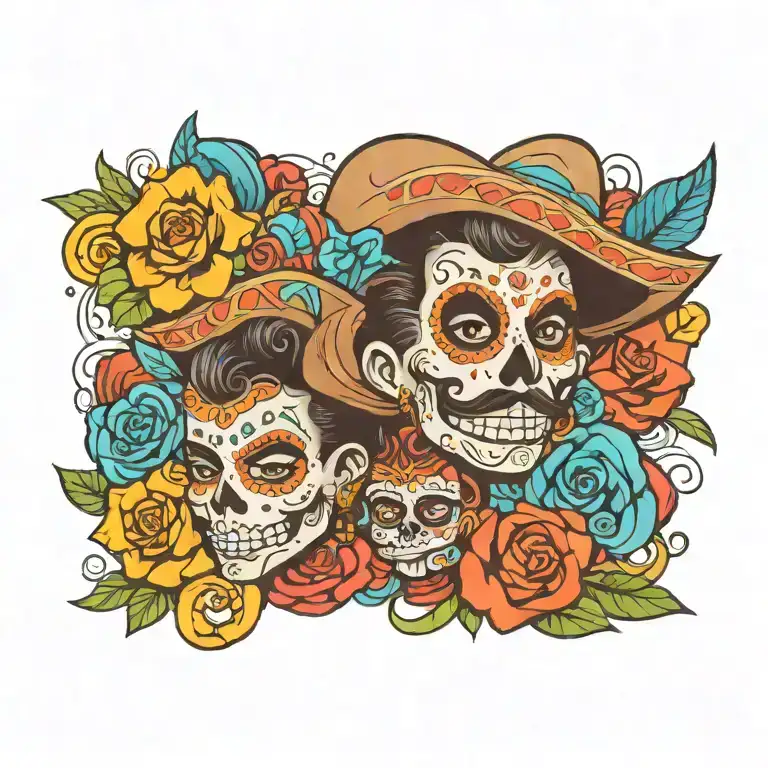 mexican tattoo design idea