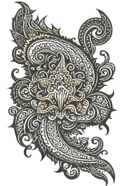 henna tattoo design idea