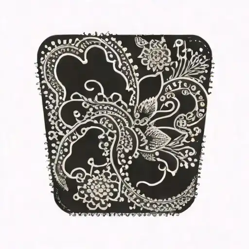 henna tattoo design idea