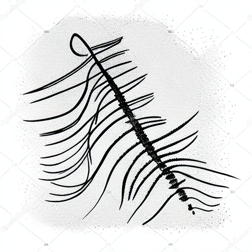 Fern Tree tattoo design idea