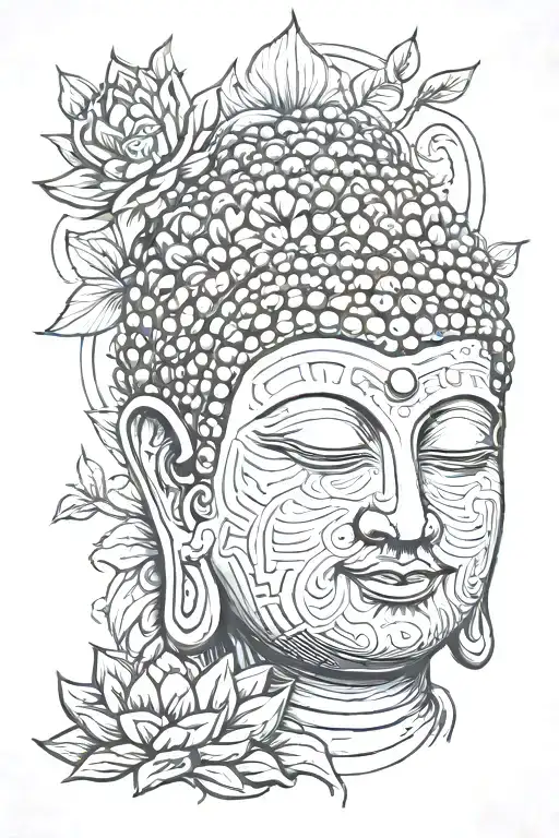 buddha tattoo design idea