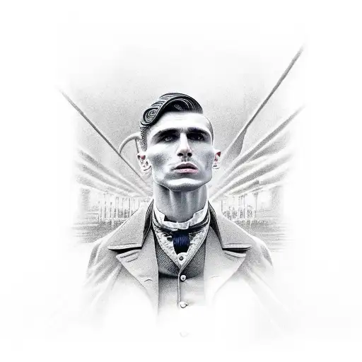 Thomas Shelby tattoo design idea